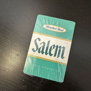 Vintage Salem Cigarettes Deck Of Playing Cards Menthol Fresh Filter Advertising